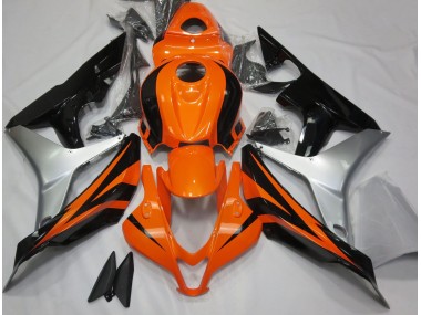Estilo Naranja Vibrante OEM 2007-2008 Honda CBR600RR Carenado Moto