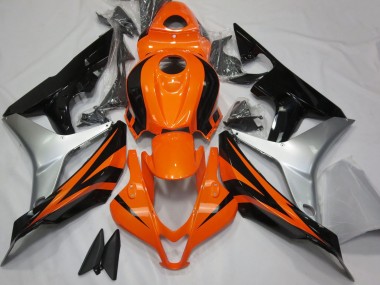 Estilo Naranja Vibrante OEM 2007-2008 Honda CBR600RR Carenado Moto