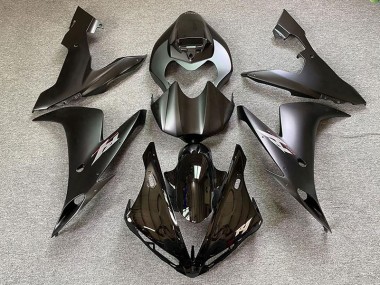 Estilo Negro Mate 2004-2006 Yamaha R1 Carenado Moto