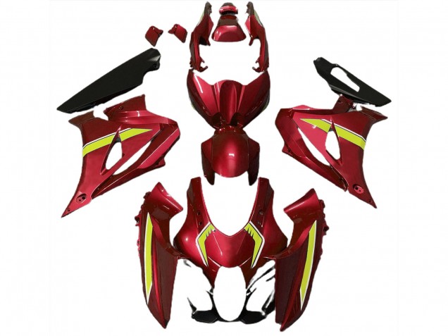 Estilo Original Rojo 2017-2023 Suzuki GSXR 1000 Carenado Moto Estilo Original Rojo 2017-2023 Suzuki GSXR 1000 Carenado Moto