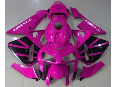 Estilo Rosa Fuerte OEM 2005-2006 Honda CBR600RR Carenado Moto