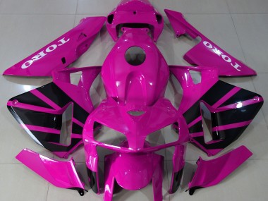 Estilo Rosa Fuerte OEM 2005-2006 Honda CBR600RR Carenado Moto