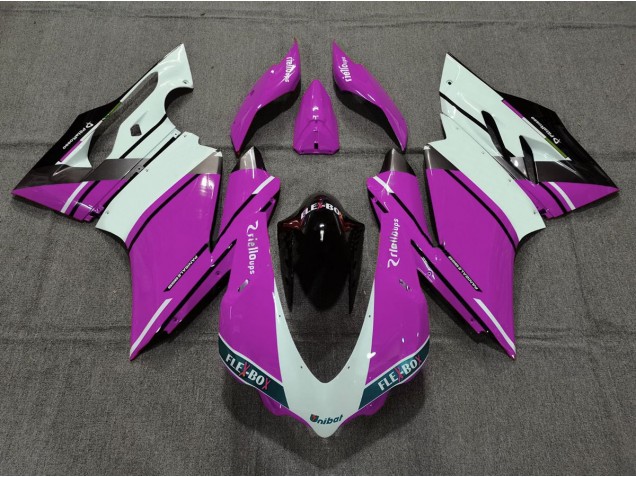 Estilo Rosa OEM 2015-2017 Ducati 959 1299 Carenado Moto