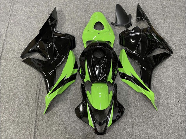 Estilo Verde Eléctrico OEM 2009-2012 Honda CBR600RR Carenado Moto