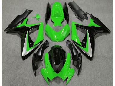 Estilo Verde OEM 2006-2007 Suzuki GSXR 600-750 Carenado Moto