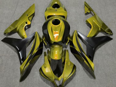 Estilo Verde Oliva OEM 2007-2008 Honda CBR600RR Carenado Moto