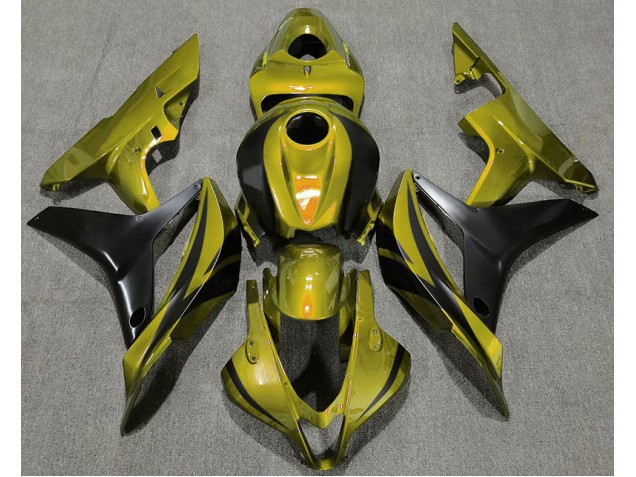 Estilo Verde Oliva OEM 2007-2008 Honda CBR600RR Carenado Moto