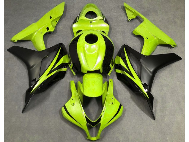 Estilo Verde Perla OEM 2007-2008 Honda CBR600RR Carenado Moto