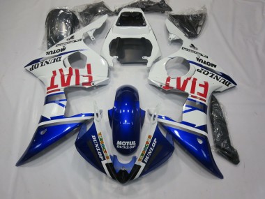 Fiat Azul Profundo 2005 Yamaha R6 Carenado Moto