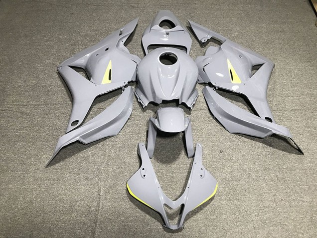 Gris Claro Brillante 2009-2012 Honda CBR600RR Carenado Moto