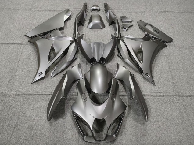 Gris Plomizo Mate 2017-2023 Suzuki GSXR 1000 Carenado Moto Gris Plomizo Mate 2017-2023 Suzuki GSXR 1000 Carenado Moto