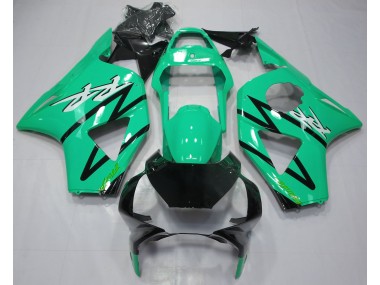Hoja Verde Azulado Brillante 2002-2003 Honda CBR954RR Carenado Moto