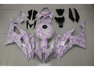 Iluminación Morada 2008-2016 Yamaha R6 Carenado Moto