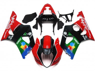 JOMO 2003-2004 Suzuki GSXR 1000 Carenado Moto