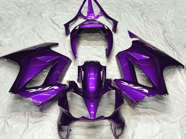 Liso Morado Oscuro 2002-2012 Honda VFR800 Carenado Moto
