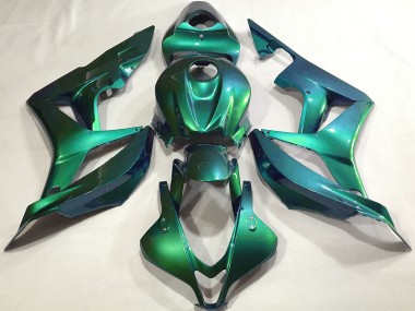 Llanura Verde Esmeralda 2007-2008 Honda CBR600RR Carenado Moto