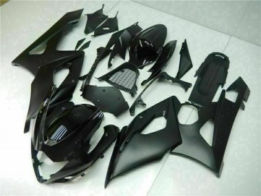 Carenado Moto Suzuki GSXR 1000 2005-2006 - Negro Brillante Negro Mate