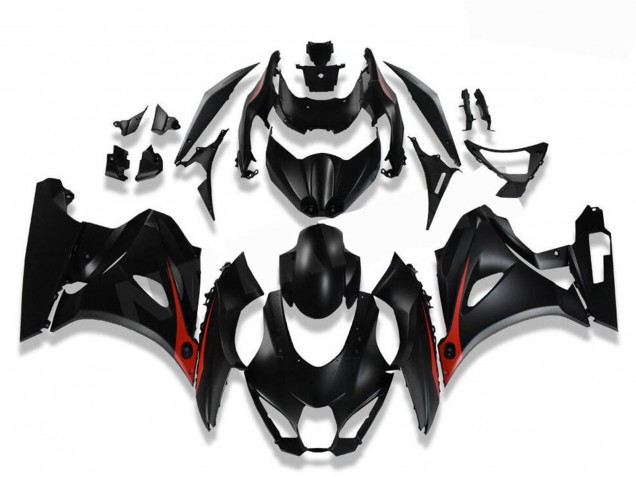 Carenados Moto Suzuki GSXR 1000 2017-2024 - Negro Rojo