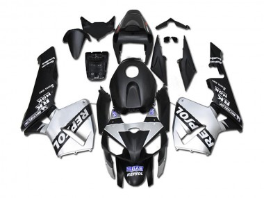 Carenados Moto Honda CBR600RR 2005-2006 - Negro Plata Repsol