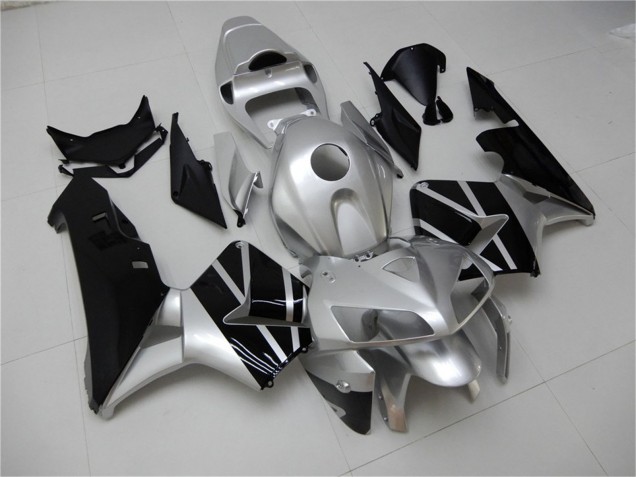 Carenado Moto Honda CBR600RR 2005-2006 - Plata Negro