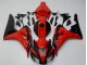 Kits Carenados Moto Honda CBR1000RR 2006-2007 - Rojo Negro Brillante
