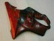 Carenados Moto Honda CBR600 F4i 2004-2007 - Negro Brillante Rojo Llama