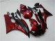 Kits Carenado Moto Yamaha YZF R6 2006-2007 - Rojo Negro Mate