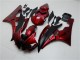 Kits Carenado Moto Yamaha YZF R6 2006-2007 - Rojo Negro Mate