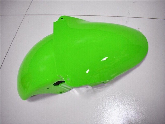 Kits Carenado Moto Kawasaki ZX6R 2000-2002 - Verde Blanco Negro