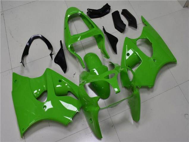 Carenados Moto Kawasaki ZX6R 2000-2002 - Verde Negro