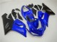 Carenados Moto Kawasaki ZX6R 2005-2006 - Azul Negro Mate