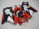 Carenados Moto Kawasaki EX250 2008-2012 - Rojo Blanco Negro