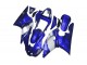Carenado Moto Yamaha YZF R1 2000-2001 - Azul Blanco