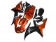 Carenados Moto Yamaha YZF R1 2002-2003 - Naranja Negro Mate