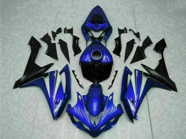 Carenado Moto Yamaha YZF R1 2007-2008 - Azul Blanco Negro