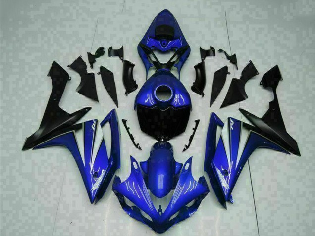 Carenado Moto Yamaha YZF R1 2007-2008 - Azul Blanco Negro