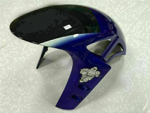 Carenados Moto Yamaha YZF R1 2015-2019 - Azul Plata Negro Verde MoviStar