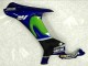 Carenados Moto Yamaha YZF R1 2015-2019 - Azul Plata Negro Verde MoviStar