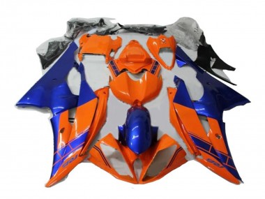 Carenados Moto Yamaha YZF R6 2008-2016 - Naranja Azul