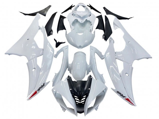 Kits Carenado Moto Yamaha YZF R6 2008-2016 - Blanco Brillante