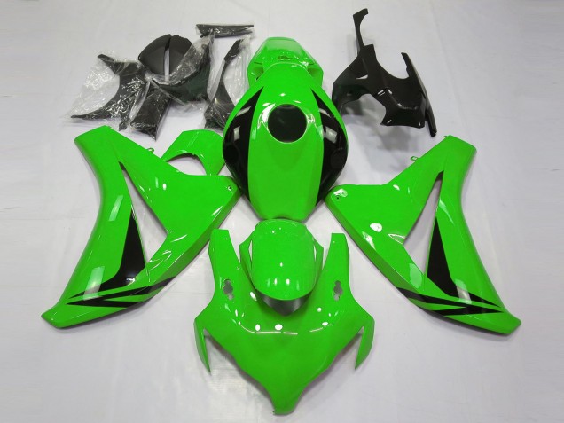 Carenados Moto Honda CBR1000RR 2008-2011 - Verde Negro Brillante OEM Estilo