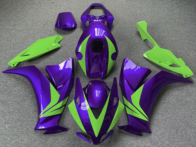 Carenados Moto Honda CBR1000RR 2012-2016 - Púrpura Verde
