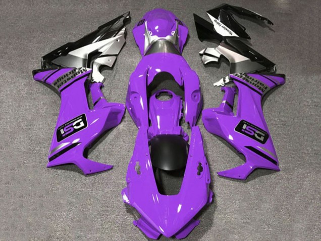 Carenados Moto Honda CBR1000RR 2017-2023 - Púrpura Blanco Plata Negro Brillante DSI
