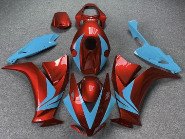 Carenados Moto Honda CBR1000RR 2012-2016 - Rojo Azul Claro