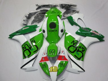 Carenados Moto Honda CBR1000RR 2012-2016 - Blanco Verde Rojo Go Fun