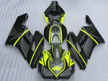 Carenados Moto Honda CBR1000RR 2004-2005 - Gris Negro Alta Visibilidad Amarillo Motul 46