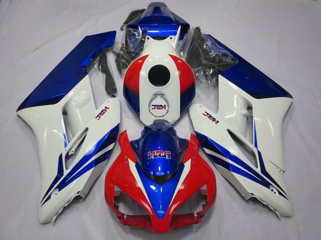 Carenados Moto Honda CBR1000RR 2004-2005 - Blanco Azul Rojo HRC OEM Estilo