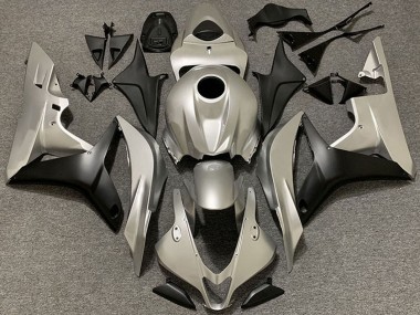 Carenados Moto Honda CBR1000RR 2006-2007 - Plata Negro Mate