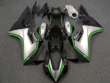 Carenados Moto Honda CBR1000RR 2017-2023 - Plata Verde Negro Brillante