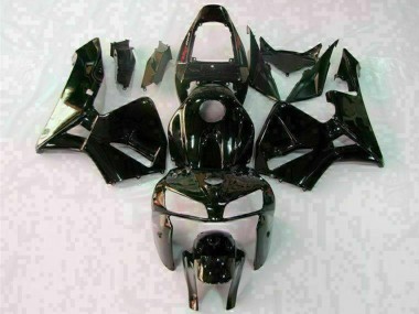 Carenados Moto Honda CBR600RR 2005-2006 - Negro Brillante Blanco